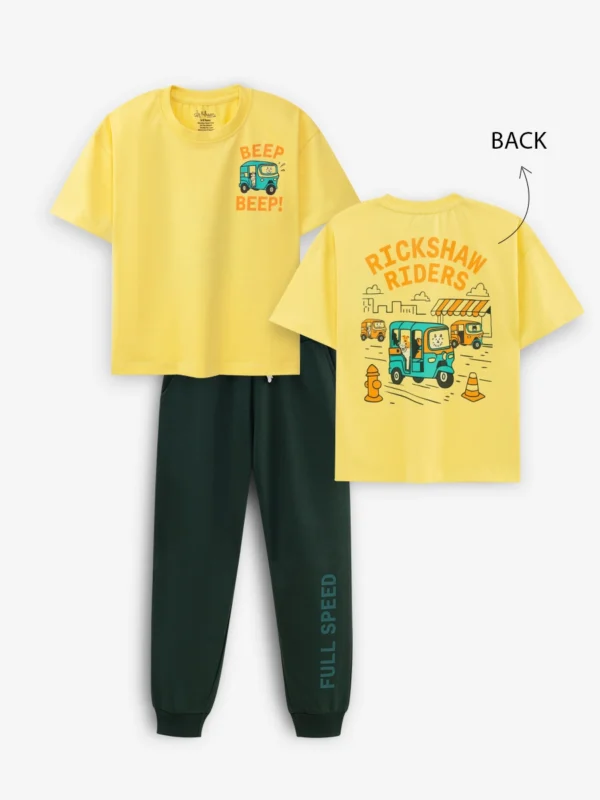 Rickshaw Riders Adventure Jogger Set