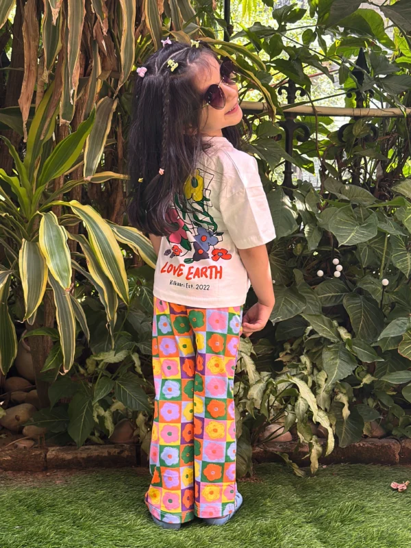 Love Earth Floral Bootcut Set