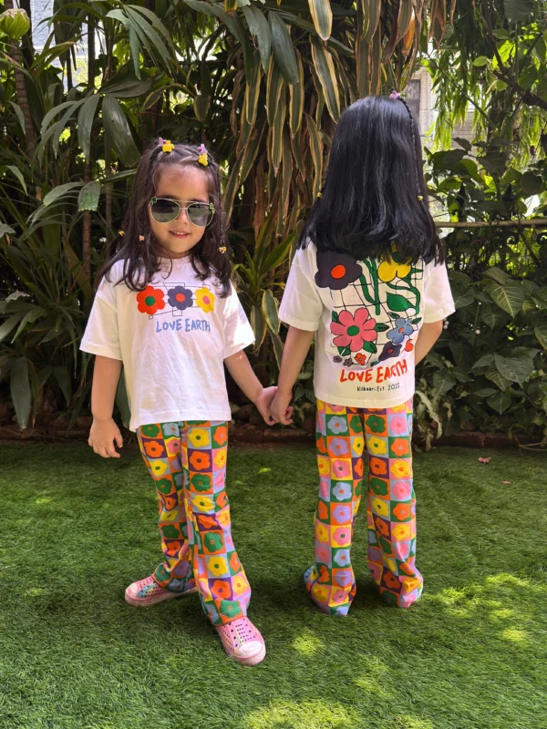 Love Earth Floral Bootcut Set