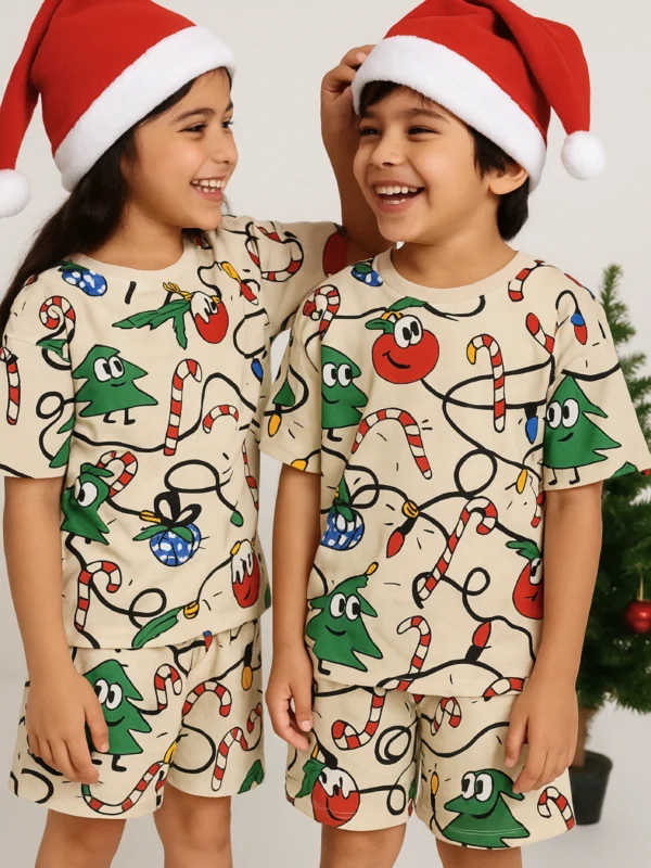 Starry Christmas Oversized Cord Set