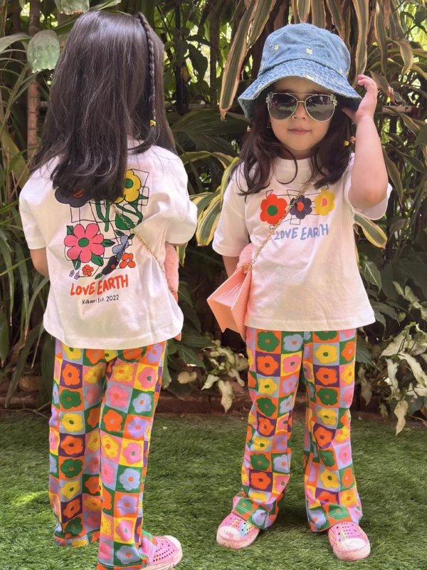 Love Earth Floral Bootcut Set