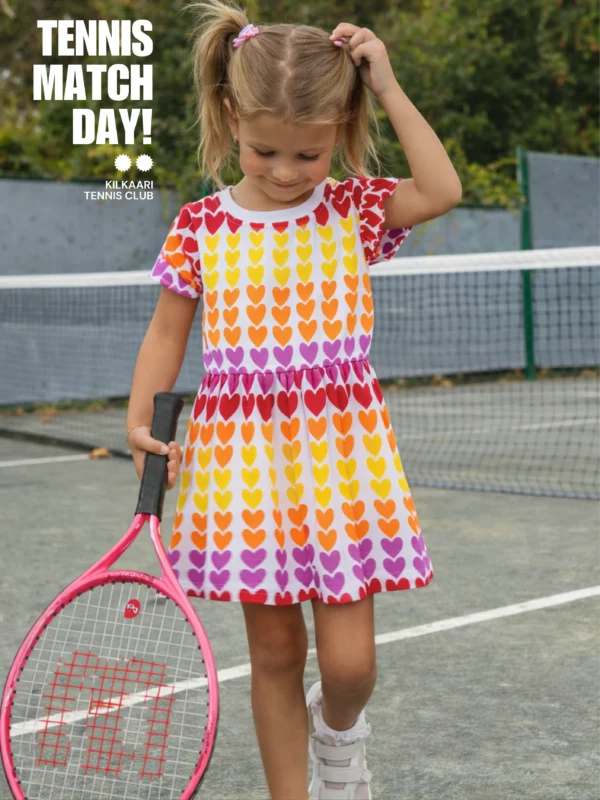 Love in Bloom – Premium Ruffle Sleeve Dress