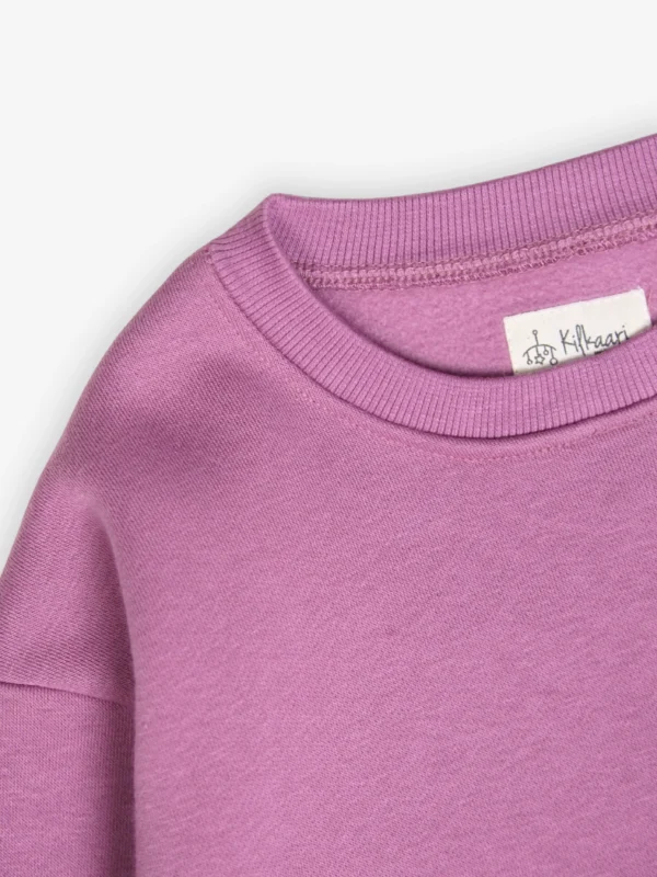 Premium Heavy Fleece: Pink Sweatshirt Set