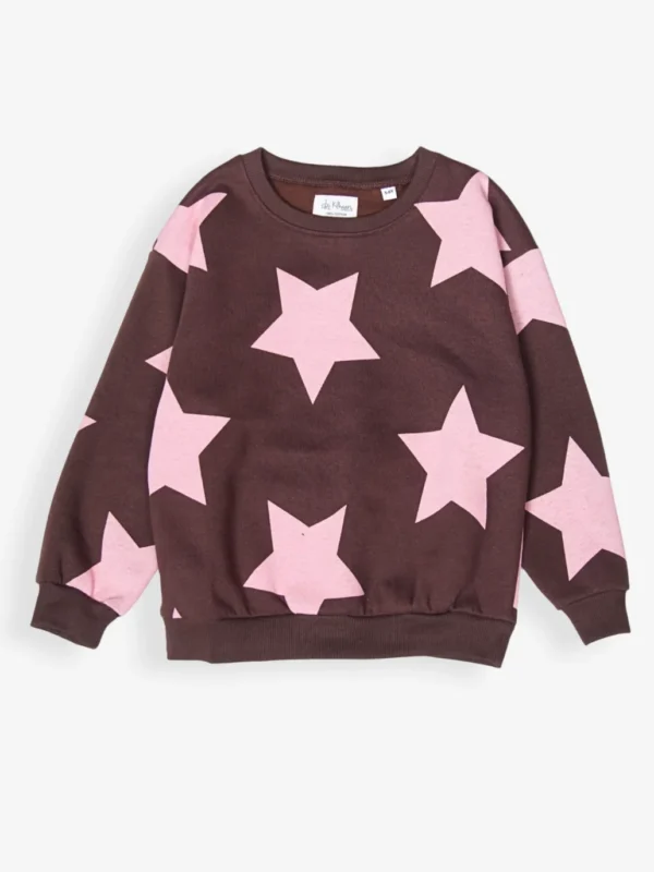 Pink Star Hug Sweatshirt