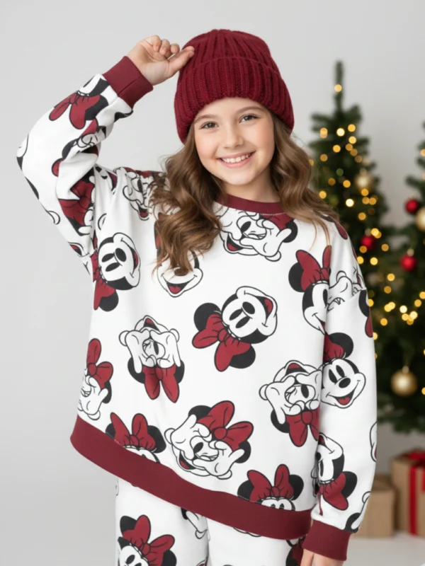 Winter Cozy Sweatshirt Set