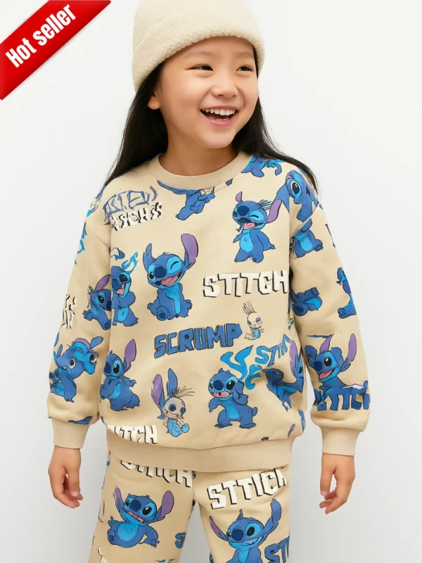 Winter Fleece: Stitch & Scramp Sweatshirt Set