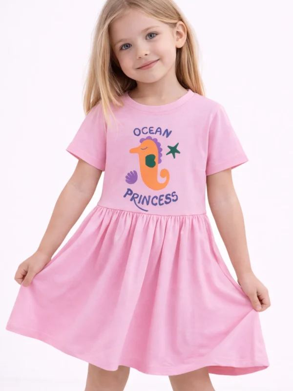 Ocean Princess Pink Frock